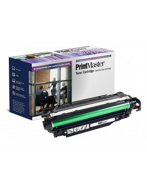 350225-041445 - PrintMaster - Toner preto HP LaserJet Enterprise 500 Color M551 MFP M570dn/M575c Canon