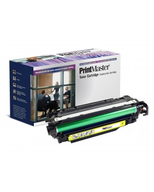 350524-034445 - PrintMaster - Toner amarelo HP Color LaserJet Pro CP 3520 / 3525 DN N X; CM 3530 MFP FS;