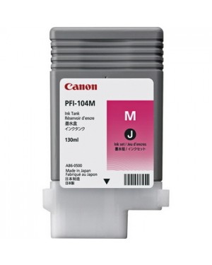 3631B001 - Canon - Cartucho de tinta PFI-104M magenta imagePROGRAF iPF650 iPF655 iPF750 iPF755
