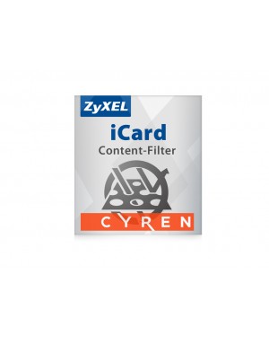 3722 - ZyXEL - Software/Licença iCard Cyren CF