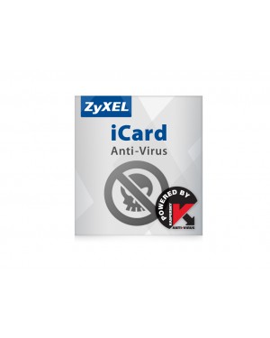 3748 - ZyXEL - Software/Licença iCard Kaspersky AV