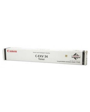 3782B002 - Canon - Toner C-EXV preto iR ADV C2020L/C2020i C2025i C2030L/C2030i