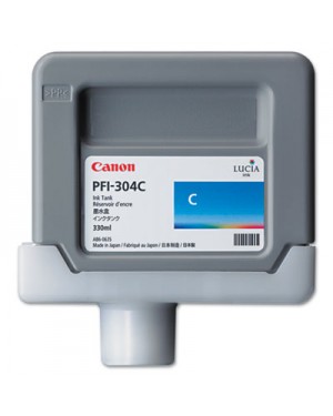 3850B001 - Canon - Cartucho de tinta PFI-304C ciano imagePROGRAF iPF8300S iPF8300