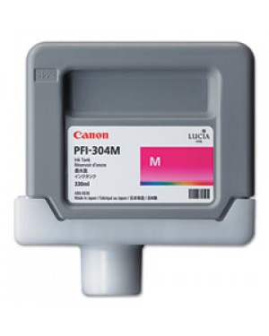 3851B001 - Canon - Cartucho de tinta PFI-304M magenta imagePROGRAF iPF8300 iPF8300S