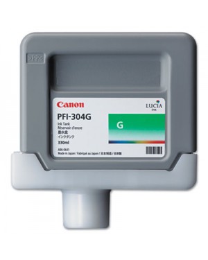 3856B001 - Canon - Cartucho de tinta PFI-304G verde imagePROGRAF iPF8300