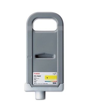 3864B001 - Canon - Cartucho de tinta PFI-704Y amarelo imagePROGRAF iPF8300 iPF8300S