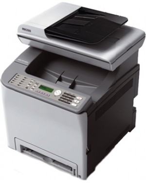 406128 - Ricoh - Impressora multifuncional Aficio SP C220S laser colorida 16 ppm A4 com rede