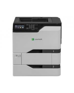 40C9137 - Lexmark - Impressora laser CS720dte colorida 47 ppm A4 com rede