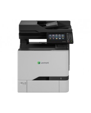 40C9555 - Lexmark - Impressora multifuncional CX725dhe laser colorida 47 ppm A4 com rede