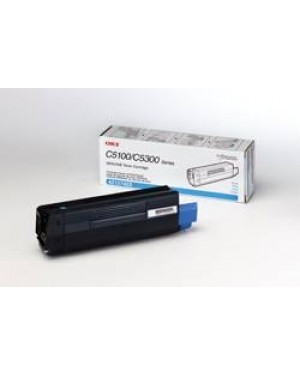 42127403 - OKI - Toner ciano C5100n/C5150n/C5200n/C5300n/C5400/C5510MFP
