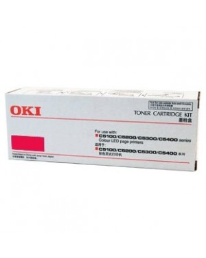 42127410 - OKI - Toner magenta C5100/C5300