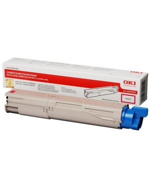 43459330 - OKI - Toner magenta C3300n/C3400n/C3450/C3600