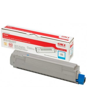 43487711 - OKI - Toner ciano C8600cdtn 8600dn 8600n 8800cdtn 8800dn 8800n