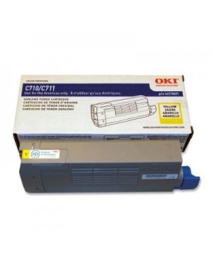 44318601 - OKI - Toner amarelo C710/C711