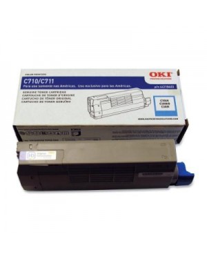 44318603 - OKI - Toner ciano C710/C711