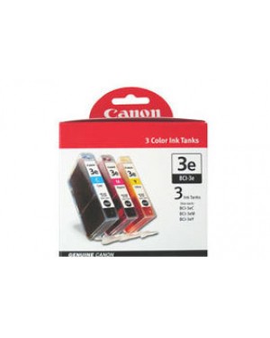 4480A265 - Canon - Cartucho de tinta BCI-3e ciano magenta amarelo i550 MultiPASS F30 F50 F60 F80 MP700 MP730 S500 S520 S530D S