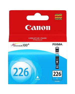 4547B001 - Canon - Cartucho de tinta CLI-226C ciano PIXMA MG5120 iP4820 MG8120 MG6120 MX882 iX6520 MG5220