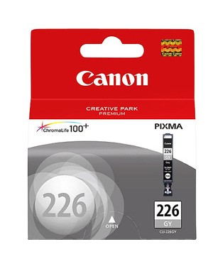 4550B001 - Canon - Cartucho de tinta CLI-226GY cinzento PIXMA MG6120 MG8120 Refurbished MG8120B