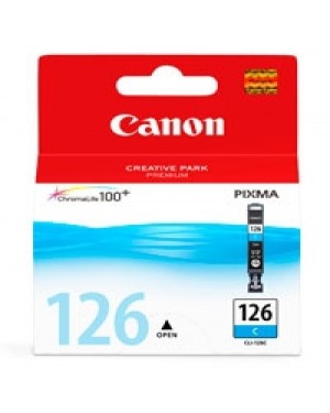4562B001 - Canon - Cartucho de tinta CLI-126 ciano Pixma ip4810/mg5210/mg6110