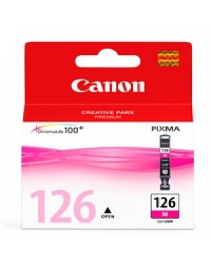 4563B001 - Canon - Cartucho de tinta CLI-126 magenta Pixma ip4810/mg5210/mg6110