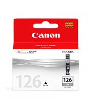 4565B001 - Canon - Cartucho de tinta CLI-126 cinzento Pixma ip4810/mg5210/mg6110
