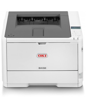 45762012 - OKI - Impressora laser B432dn monocromatica 40 ppm A4 com rede