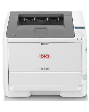 45762022 - OKI - Impressora laser B512dn monocromatica 45 ppm A4 com rede