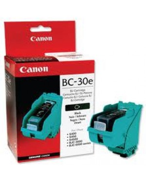 4608A002 - Canon - Cartucho de tinta BC-30E preto BJC3000 BJC6000 BJC6100 BJC6200 BJC6500 BJS400 BJS450