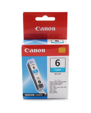 4706A028 - Canon - Cartucho de tinta BCI-6 ciano i9100 i9950 PIXMA iP8500 iP6000D iP5000 iP3000 iP4000