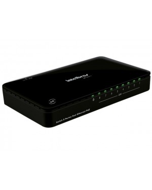4760020 - Outros - Switch 8 Portas 10/100 MBPS Fast Ethernet Intelbras