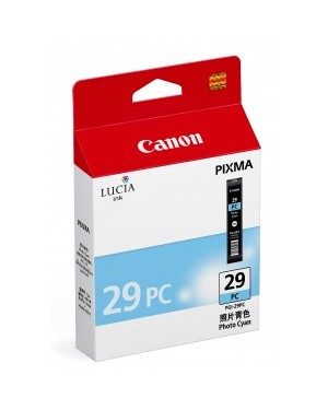 4876B002 - Canon - Cartucho de tinta PGI-29 foto ciano PIXMA PRO1