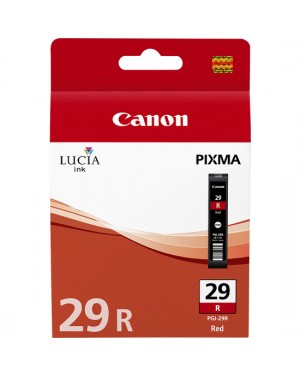 4878B001 - Canon - Cartucho de tinta PGI-29R vermelho PIXMA PRO1