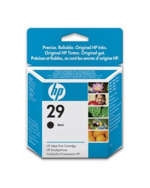 51629GE - HP - Cartucho de tinta 29 preto