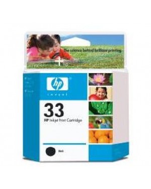 51633ML - HP - Cartucho de tinta 33 preto