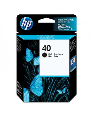 51640A - HP - Cartucho de tinta Ink preto Deskjet 1200 / Designjet 230 250 330 350 430 450 455 488