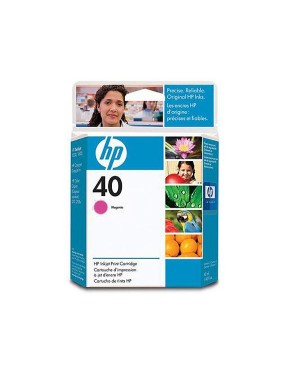 51640MA - HP - Cartucho de tinta 40 magenta Deskjet 1200c 1200c/ps