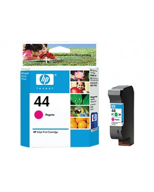 51644MA - HP - Cartucho de tinta 44 magenta