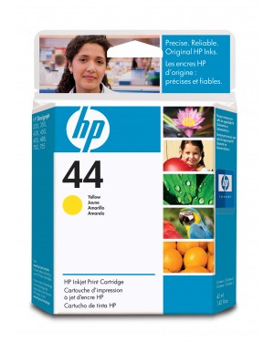 51644Y - HP - Cartucho de tinta 44 amarelo Designjet 350c 450c 455ca 488ca 750c Plus 755cm