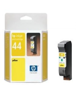 51644YL - HP - Cartucho de tinta 44 amarelo Designjet 350c 450c 455ca 488ca 750c Plus 755cm