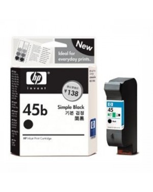 51645P - HP - Cartucho de tinta 45b preto