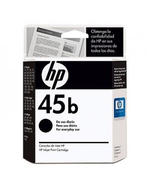 51645UL - HP - Cartucho de tinta 45b preto