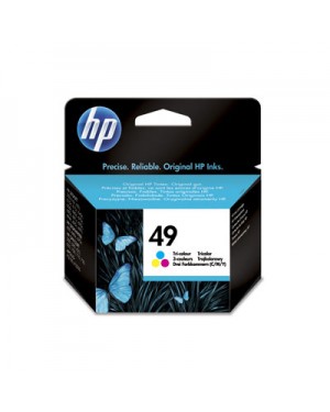 51649NE - HP - Cartucho de tinta 49 ciano magenta amarelo