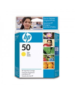 51650Y - HP - Cartucho de tinta amarelo DesignJet 250C 650C 650C/PS