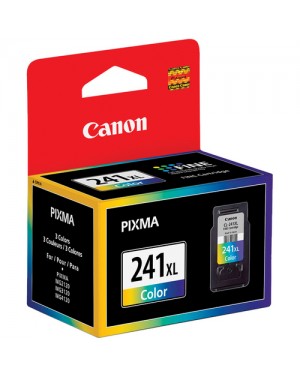 5208B001 - Canon - Cartucho de tinta CL-241XL ciano magenta amarelo PIXMA MG2120 W/PP201 MG3120 MG4120