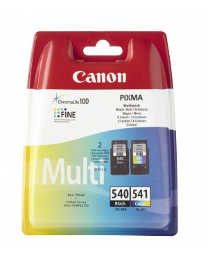 5225B006 - Canon - Cartucho de tinta PG-540/CL-541 preto ciano magenta amarelo PIXMA MG2150 MG3150