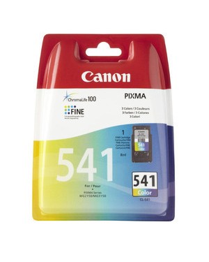 5227B004 - Canon - Cartucho de tinta CL-541 ciano magenta amarelo Pixma MG2150 MG3150