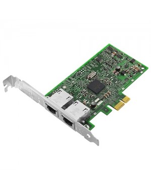 540-BBGY - DELL - Placa de rede Dual 1000 Mbit/s PCI-E