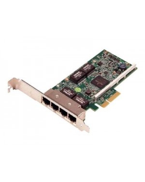 540-BBHB - DELL - Placa de rede Quad 1000 Mbit/s PCI-E