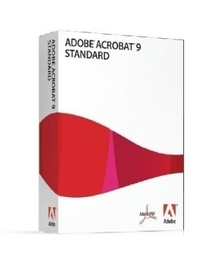 54026179AD01A00 - Adobe - Software/Licença Acrobat Standard 9.0, Win, AOO L1, EN