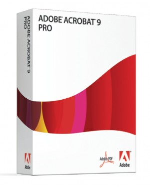 54026651AD01A00 - Adobe - Software/Licença Acrobat Professional Pro 9.0, UPG L1, Win, EN